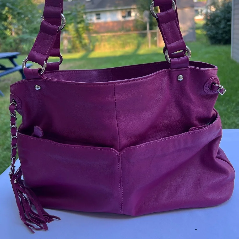 Great American Leather Works Hobo-Style/Y2K Shoulder Bag - Picture 8 of 16